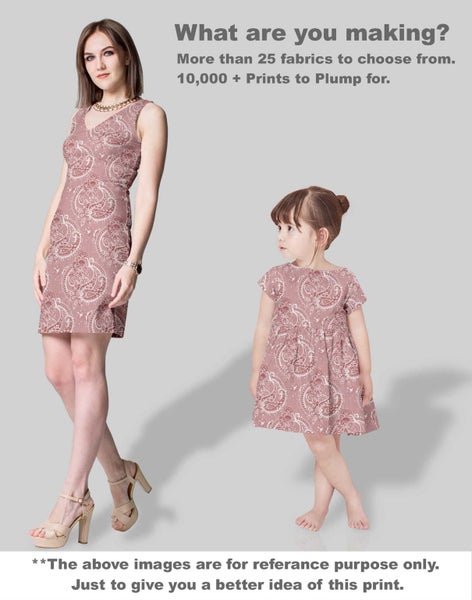 Soimoi Asian Paisley Print, Poly Taffeta Fabric, Decor Sewing Fabric by The Carousel 5