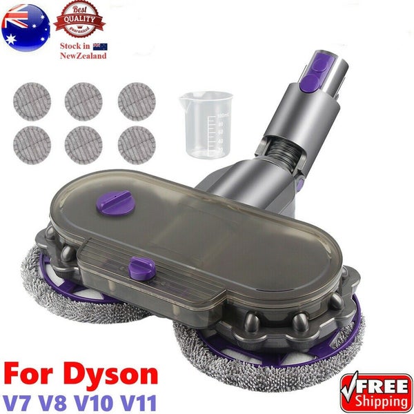 Electric Motorised Mop Head for Dyson V8 V10 V11 V15 Vacuum Cleaners 6 Free Pads Carousel 1