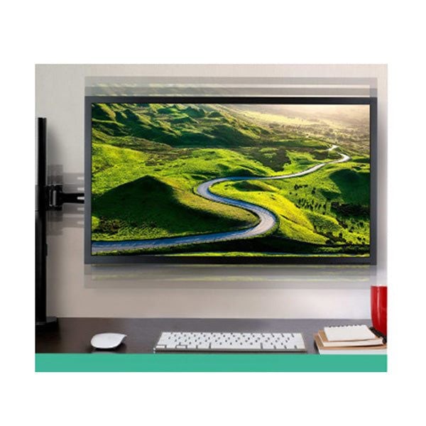 Monitor Arm Mount Dual Black Carousel 6