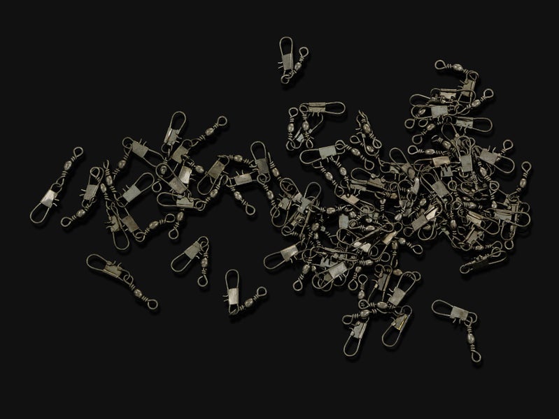 Black Barrel Swivel With Snap 80pc Size 12 Carousel 2