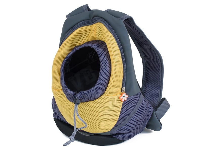 Pet Carry Bag Ruck Sack Back Pack YELLOW *RRP $36.95 Carousel 1