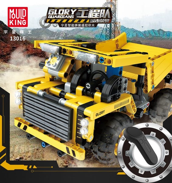 Dump Truck - 490 pieces - 13016 - MouldKing: Technical Carousel 2