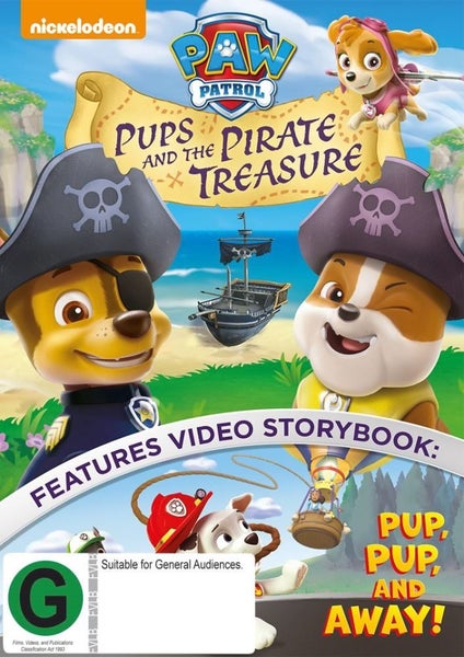 Paw Patrol: Pups and the Pirate Treasure (DVD) Carousel 1