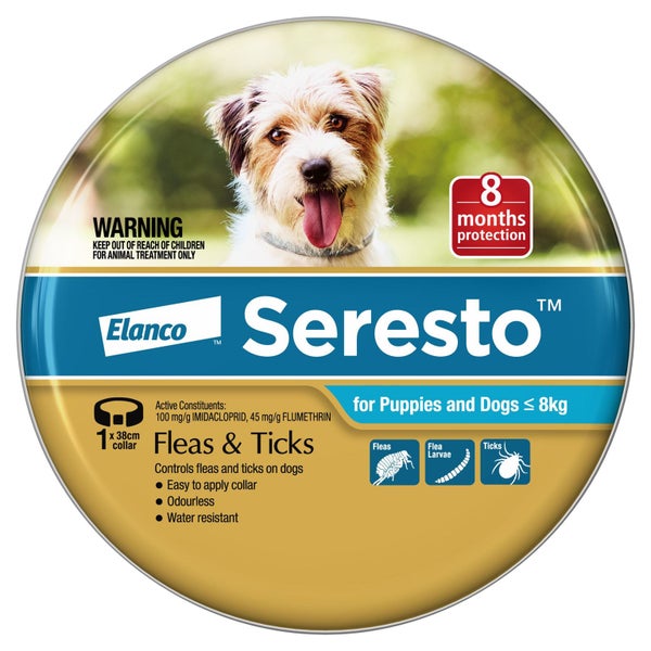 SERESTO DOG Collar under 8kg WITH AFTERPAY Carousel 1