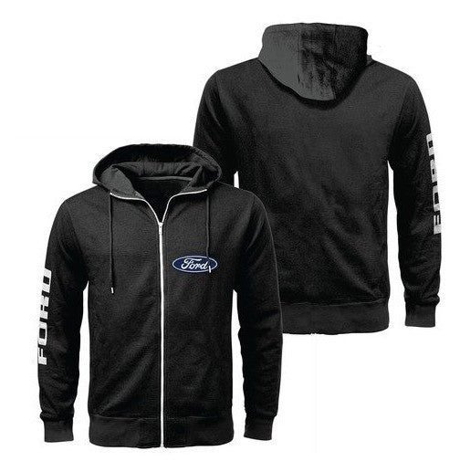 FORD LOGO ZIP HOODIE Carousel 1