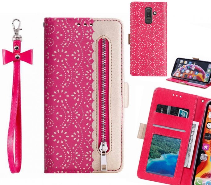 Galaxy J8 Case multifunctional Wallet Case Carousel 1