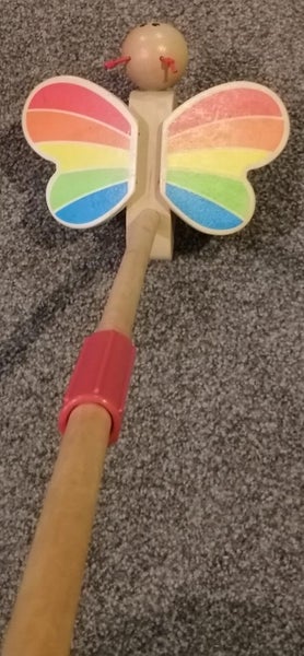 Hape Butterfly Push Along Carousel 3