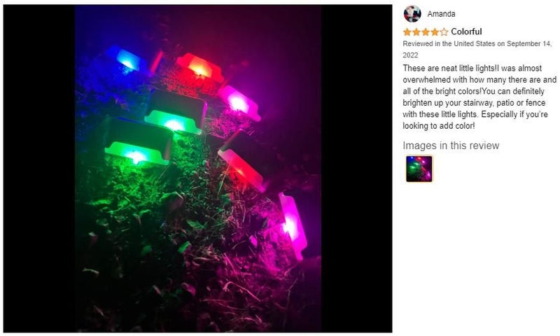 NEW new Solar Lights Outdoor lights Fence gates Lights *Clearance* Carousel 2