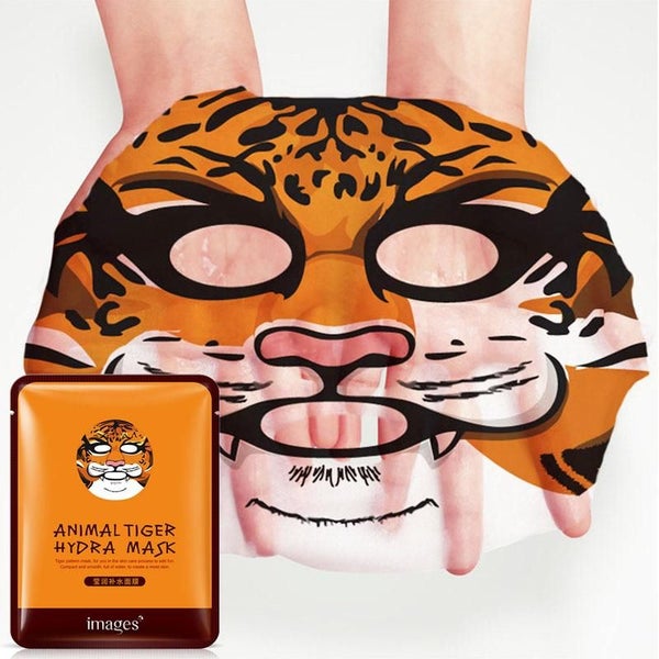 4PCS Animal Face Mask Deep Moisturizing Sheet Mask Oil Control Brighten Mask Carousel 5