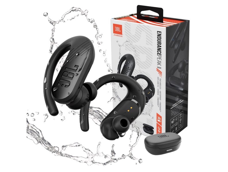 Jbl endurance peak discount waterproof wireless headphones