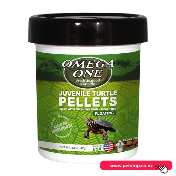 Omega One Turtle Juvenile Pellets 42gm Carousel 1