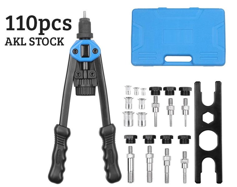 M3-M12 Riveter Tools Set Nut Riveting Screw Kits Rivnut Nutsert Insert Accessori Carousel 1