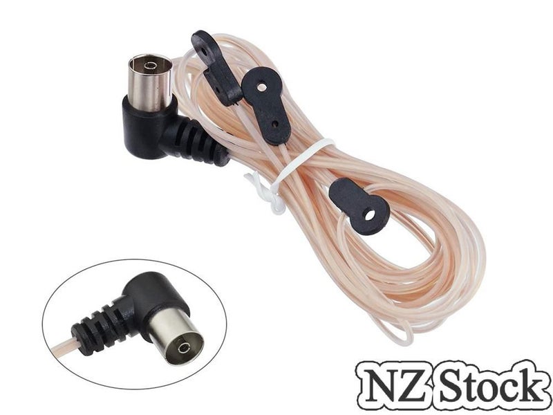 FM Antenna Dipole Antenna Indoor 75 Ohm with Female PLA Connector Carousel 1