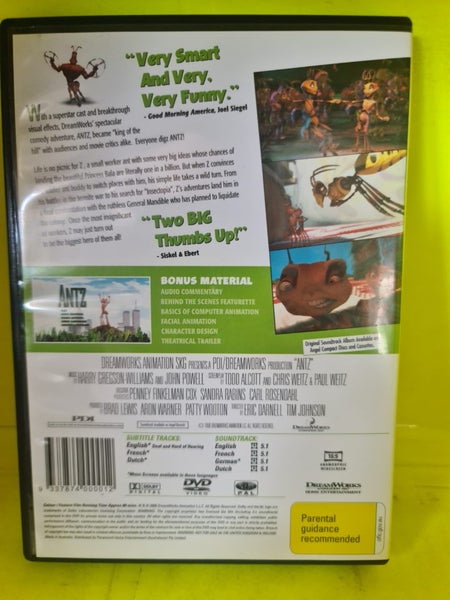 ANTZ - PLEASE NOTE DISC HAS MARKS - DVD Carousel 2