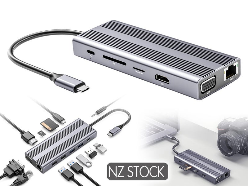 New USB C Hub Docking Station on Afterpay Carousel 8