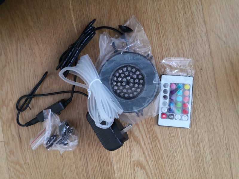 Aquarium bubble led light Carousel 1