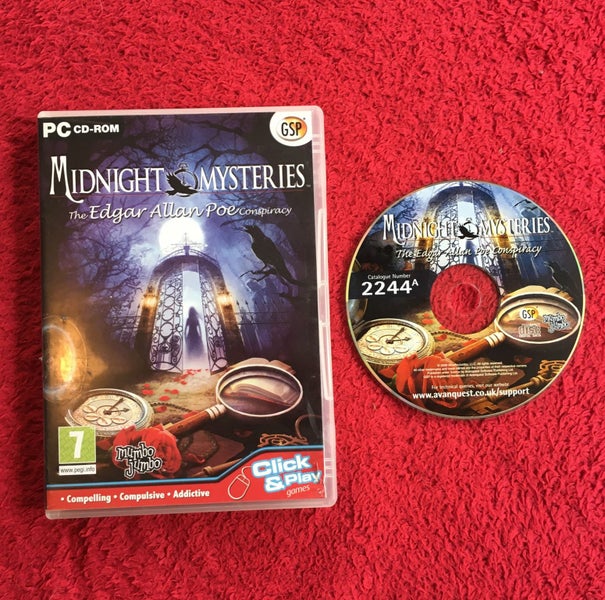 Midnight Mysteries: The Edgar Allan Poe Conspiracy - Hidden Object PC Game Carousel 1