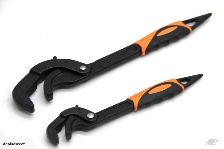 PIPE WRENCH MULTI FUNCTIONAL SET 2 PCS 10" 14" Carousel 1