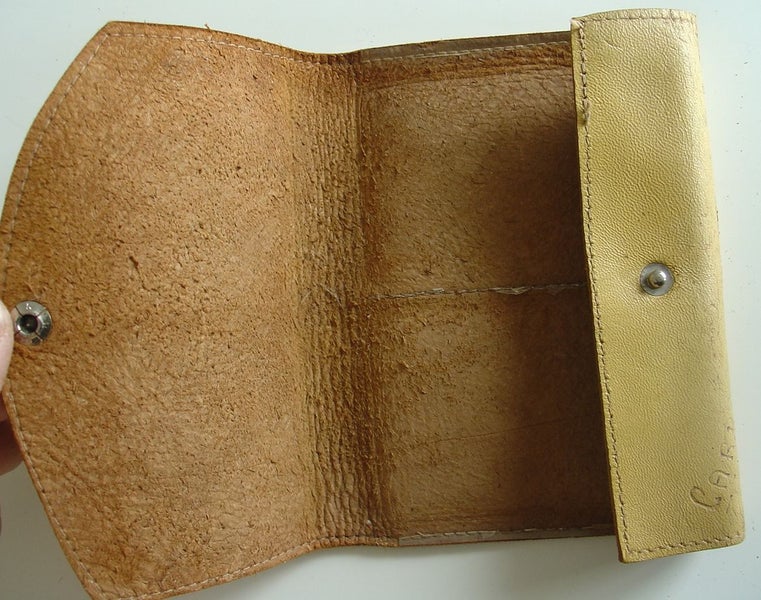 Vintage Hand Crafted Leather Compendium, Billfold and Bookmark Carousel 2