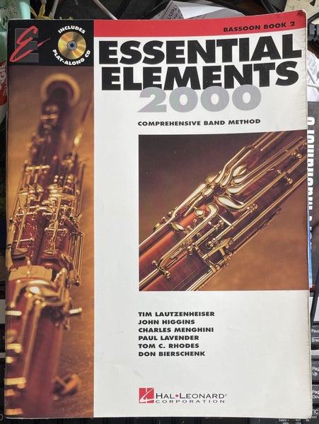 Essential Elements for Band Bassoon Book 2 with CD Carousel 1