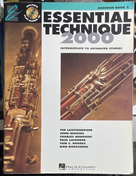 Essential Elements for Band­ Bassoon Book 3 with CD Carousel 1