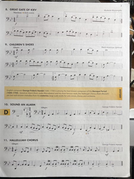 Essential Elements for Band­ Bassoon Book 3 with CD Carousel 2