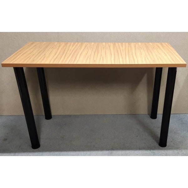 NZ made 1200x600 mm Prime Rimu MDF top with Black Hafele Legs Carousel 1