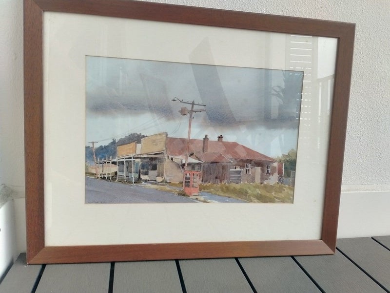Bill McCormick Watercolour Print Carousel 2