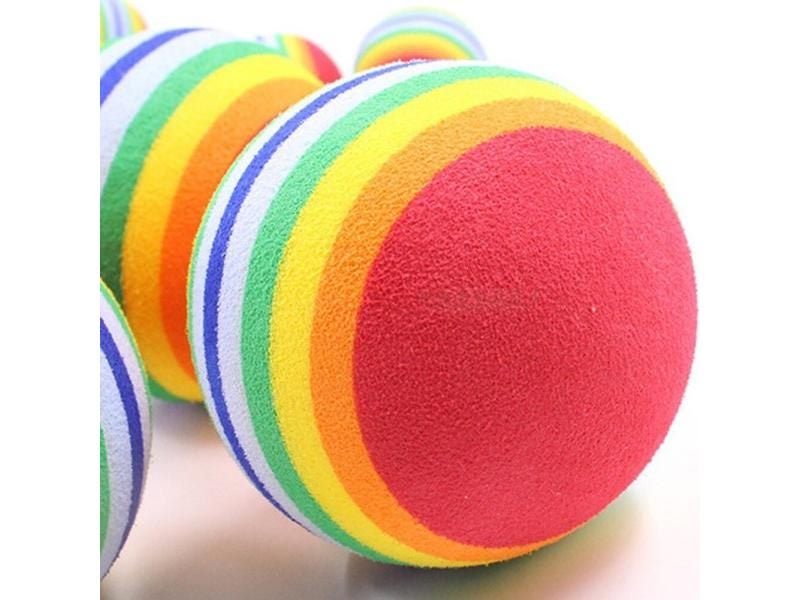 2pcs/pack 63mm Big Golf Balls For Cat Dog Puppy Pets Chew Golf Practice Carousel 1