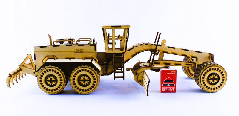 Caterpillar 24H Grader 3D Puzzle - Build Your Heavy Equipment Icon!"63998482166786110