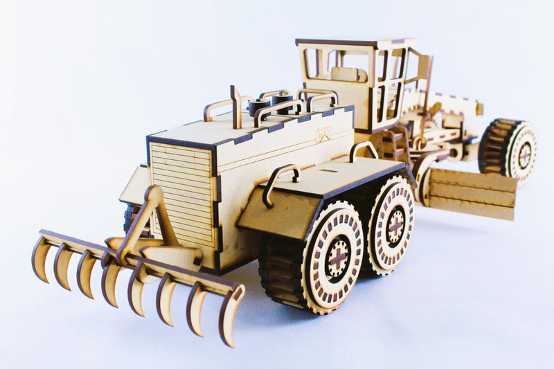 Caterpillar 24H Grader 3D Puzzle - Build Your Heavy Equipment Icon!"63998482166786111