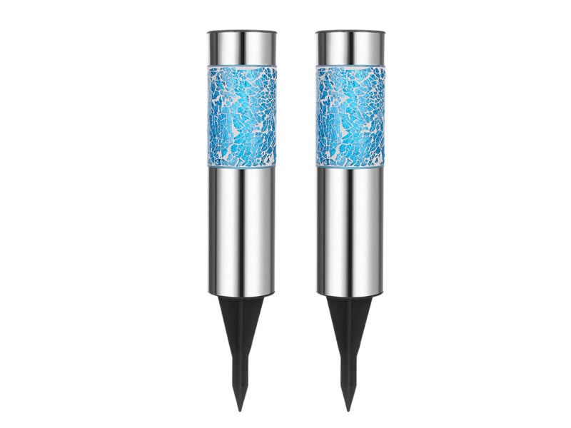 4 X Mosaic Solar Light Patio Lamp Solar Lighting Outdoor Garden Decor Carousel 11