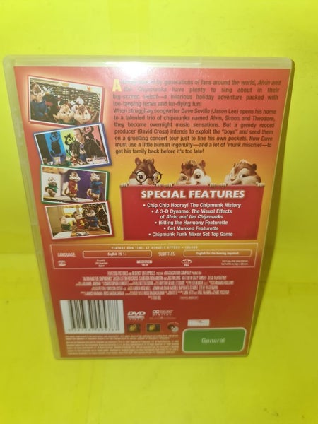 ALVIN AND THE CHIPMUNKS - DVD Carousel 2