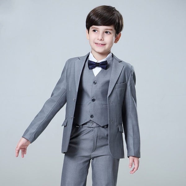 Asstd Sizes Grey Suit = jacket + Pants + Vest Carousel 1