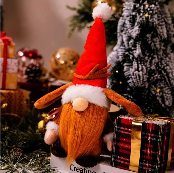 Rudolph Christmas Plush Gnome!! Carousel 1