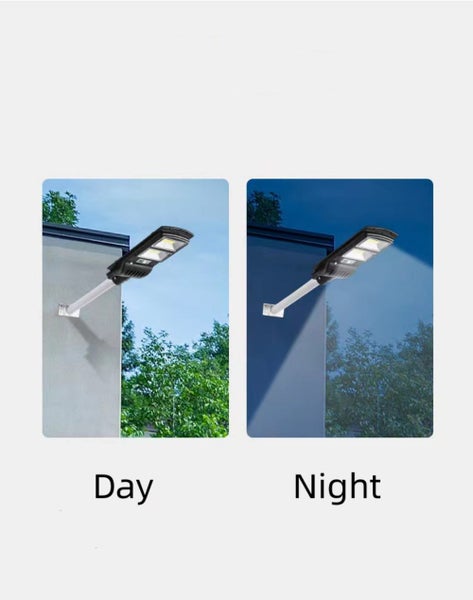 120 Lamp LED Solar Street Light 55W Outdoor Radar Wall Lamp Pole Remote Control Carousel 4