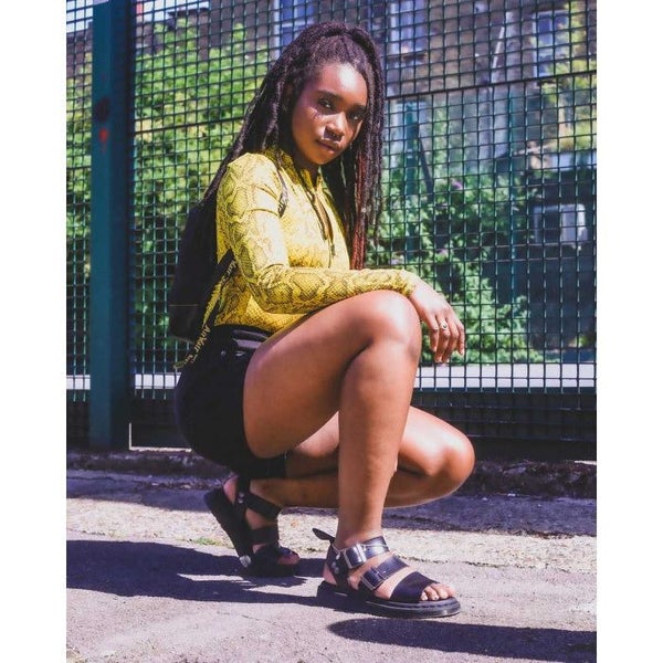 Dr Martens Gryphon Strap Sandal Black Brando Carousel 2