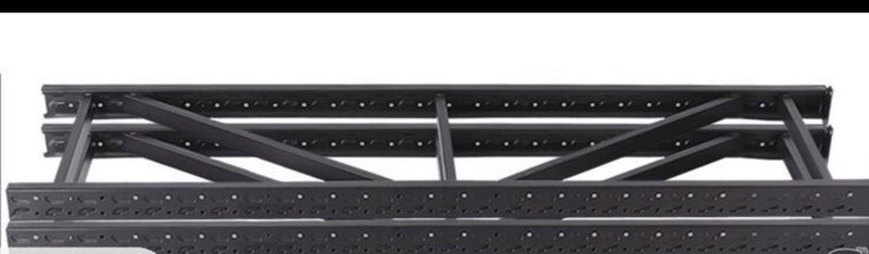 Heavy Duty Shelving 6m x 2m x 600MM BLACK 200KG PER LEVEL *FREE DELIVERY* Carousel 7