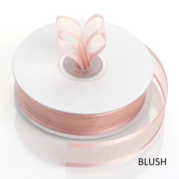 Satin Edged Organza Ribbon 2.2cm wide x 22metres - 25 colours Carousel 8