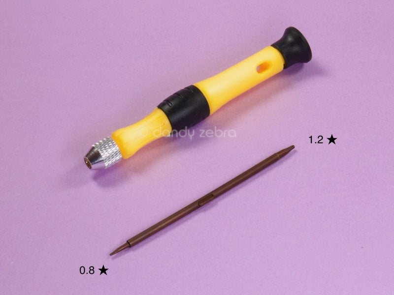 Dual P2 / P5 Pentalobe Screwdriver for MacBook & iPhone Carousel 2