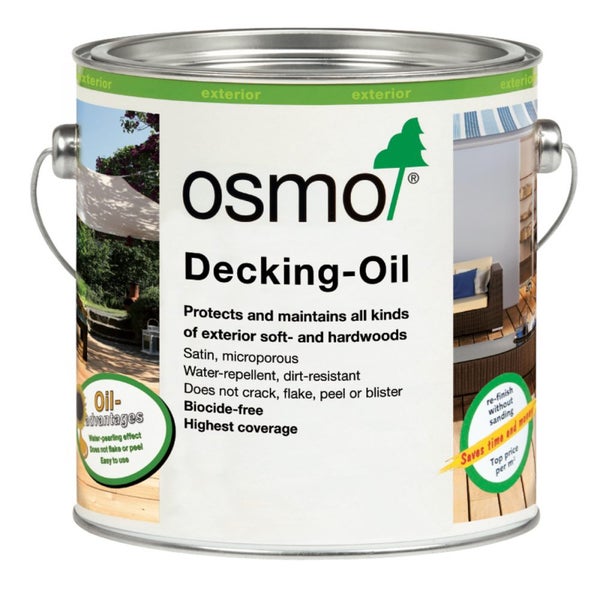 Osmo Decking Oil - 006 Light Cedar/ Bangkirai, 750ml Carousel 1
