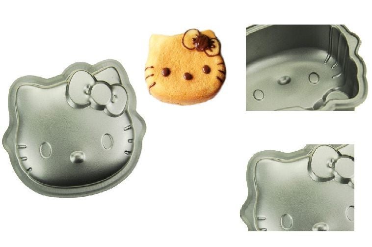 Hello Kitty shape cake pan baking mold 10" Carousel 1