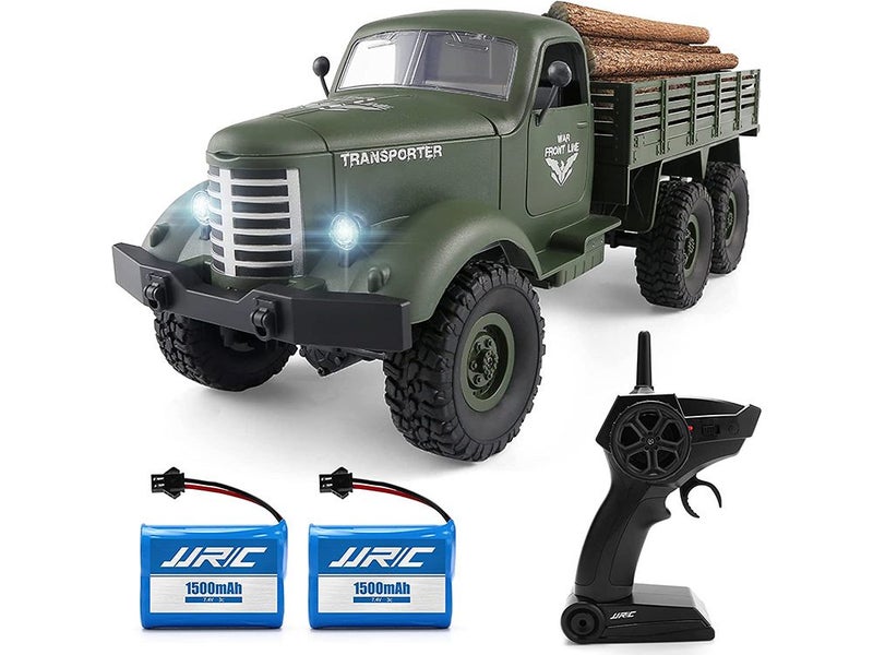 2.4g 6wd Remote Control Off-road Truck Toy With Front Led Light Carousel 1