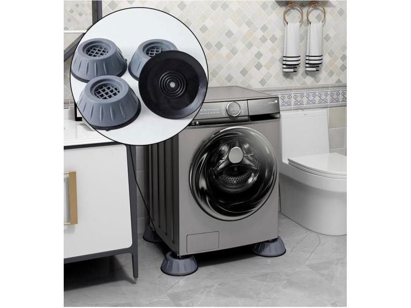 Anti Vibration Feet Pads Rubber Mat Slipstop Silent Universal Washing Machine Carousel 1