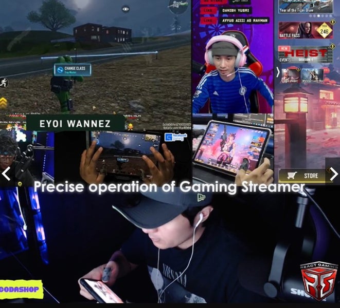 Flydigi Gaming finger sleeve touch screen sweat proof cot LOL CSGO PUBG Apex Carousel 1