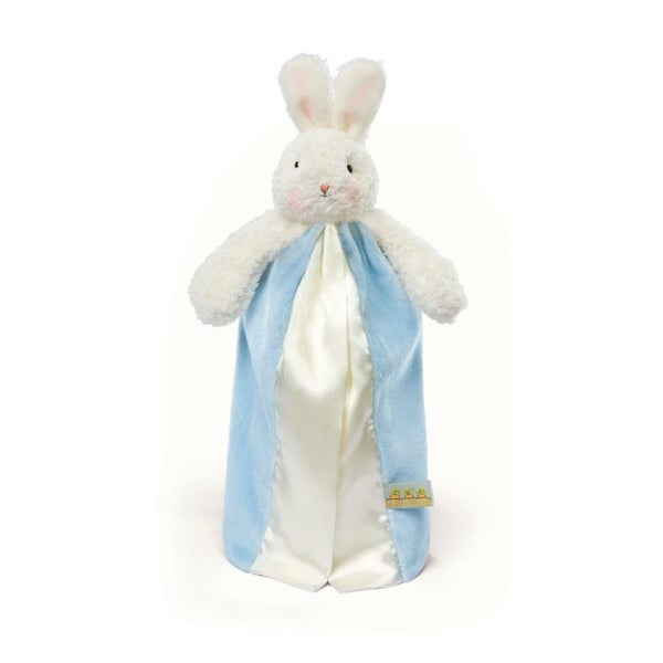 Bunnies By The Bay Bye Bye Buddy Travel Blanket - Blue Carousel 1