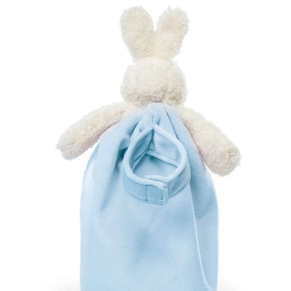 Bunnies By The Bay Bye Bye Buddy Travel Blanket - Blue Carousel 3