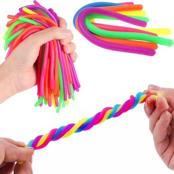 19cm Stretchy Rubber Monkey Noodles Carousel 1