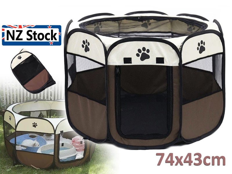 PTN New Pet Dog Play Pen 8 Panels Sale Sale Carousel 1