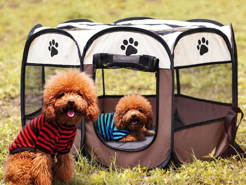 New Pet Dog Play Pen 8 Panels on Afterpay Carousel 2